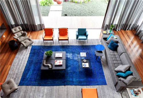 圣保羅現代大氣的私人住宅的軟裝配飾設計成品